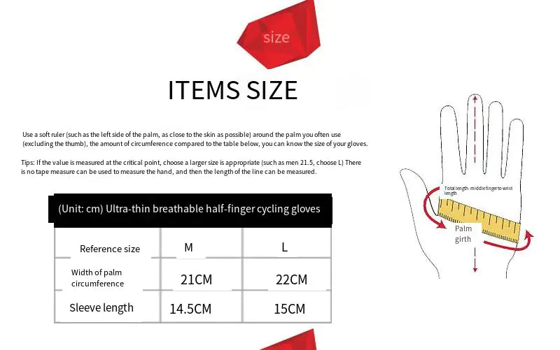 Winter Fingerless Bike Gloves